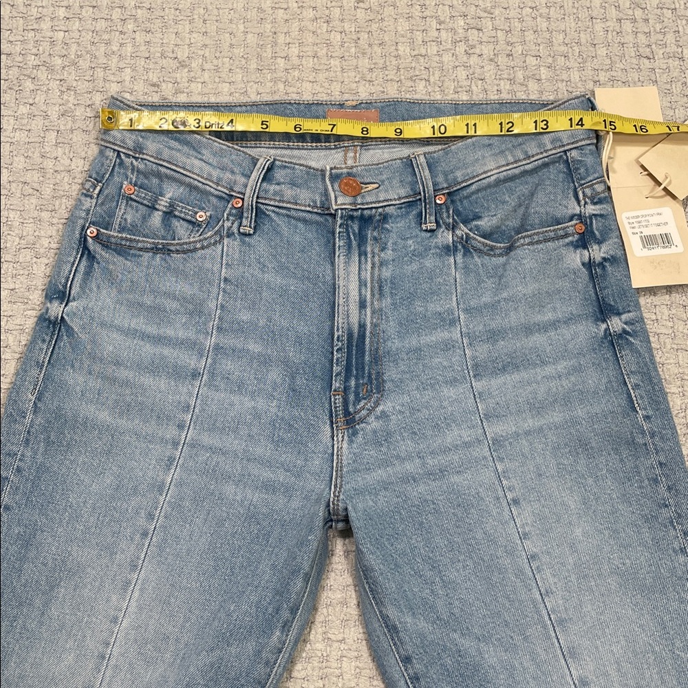 Women’s MOTHER Insider Crop Pointy Fray Lets Get it Together 10987-1709 Size 29 - Picture 13 of 16